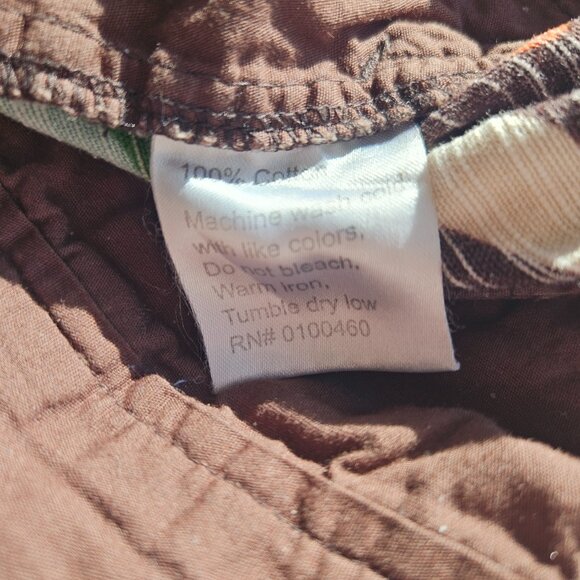 KAVU Cotton Colorful Adjustable Length Shorts, Size 6 - Picture 7 of 8